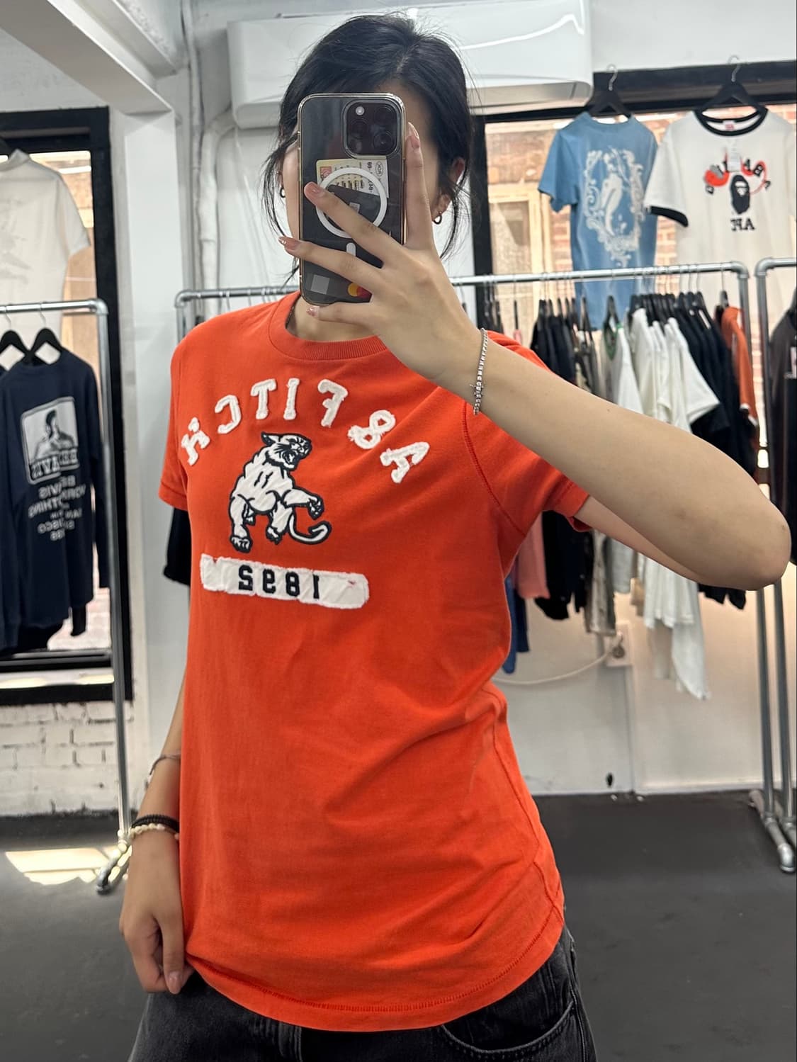 아베크롬비 타이거 패치 티셔츠 상품이미지4