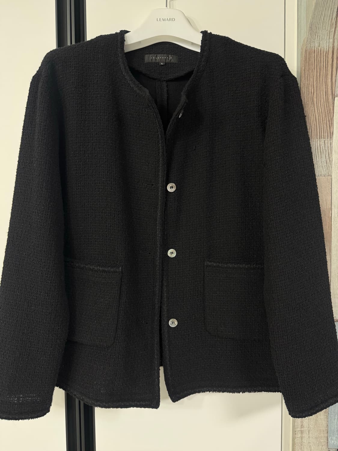 크러쉬어게인 트위드 가디건 L 상품이미지1