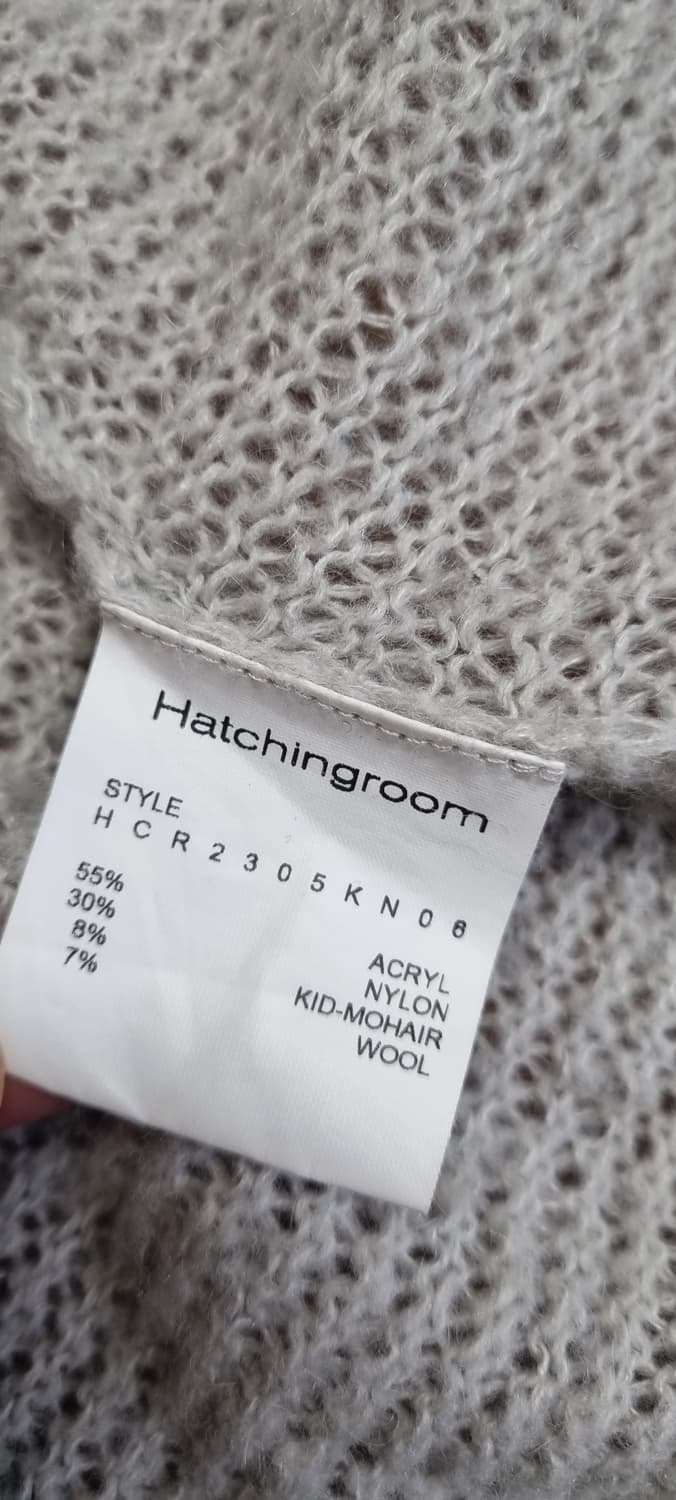 헤칭룸 니트 후드집업 3size _ 남성, 끈없음 상품이미지10