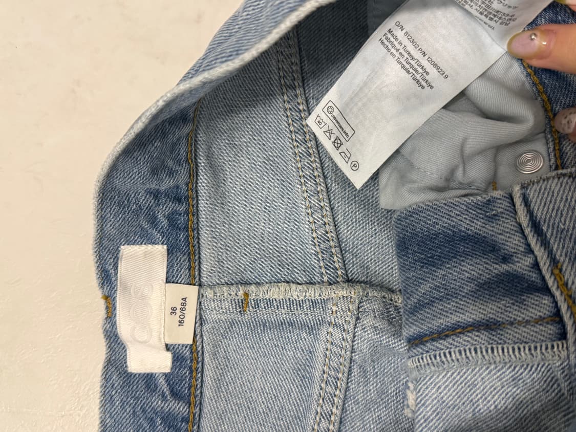 Cos 데님 맥시 스커트 36size 상품이미지5