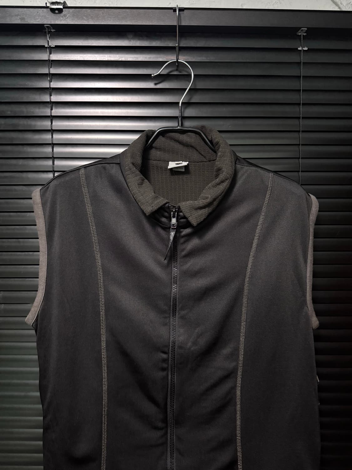 몬츄라 기모 조끼 베스트 집업 등산 자수 고프코어 S 90 하이넥 카라 상품이미지2