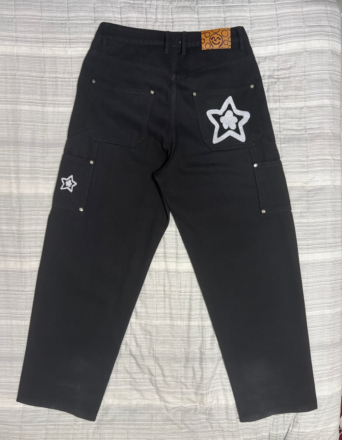 [32] starteam 스타팀 더블 니 팬츠 블랙 상품이미지4