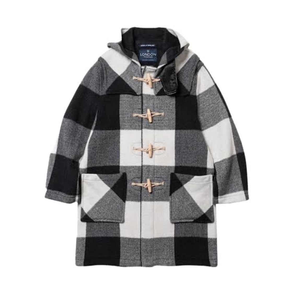 런던트레디션 마틴 맨즈 더플코트 챠콜 믹스 D6 44사이즈 팝니다 상품이미지1