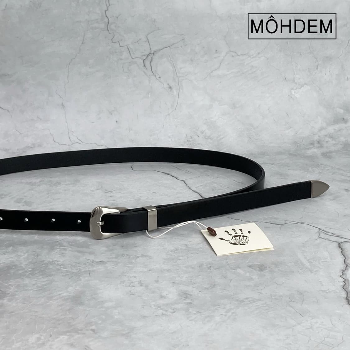 이태리 펠레 소가죽 웨스턴 벨트 20mm 상품이미지7