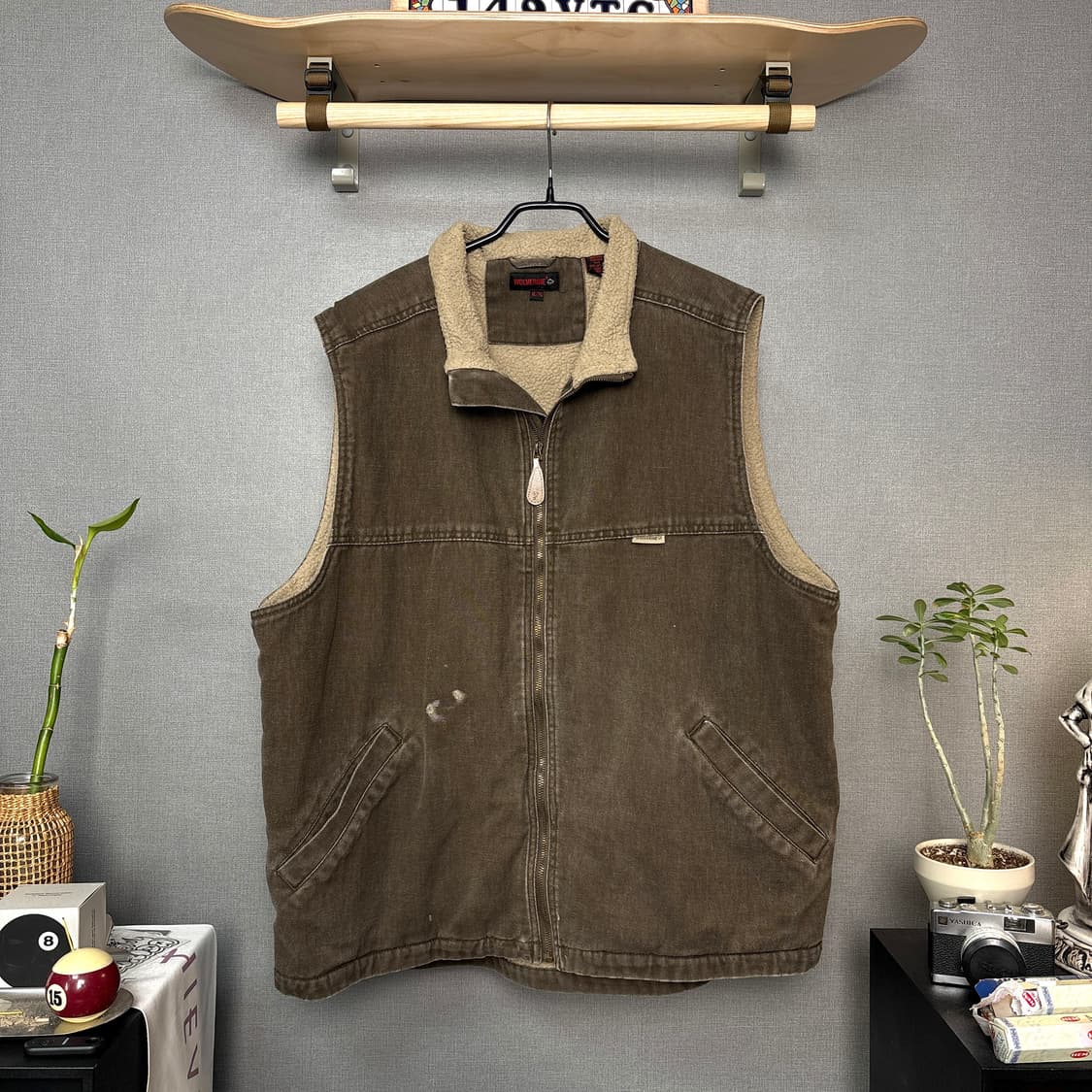 울버린 usa 쉐르파베스트자켓 상품이미지2