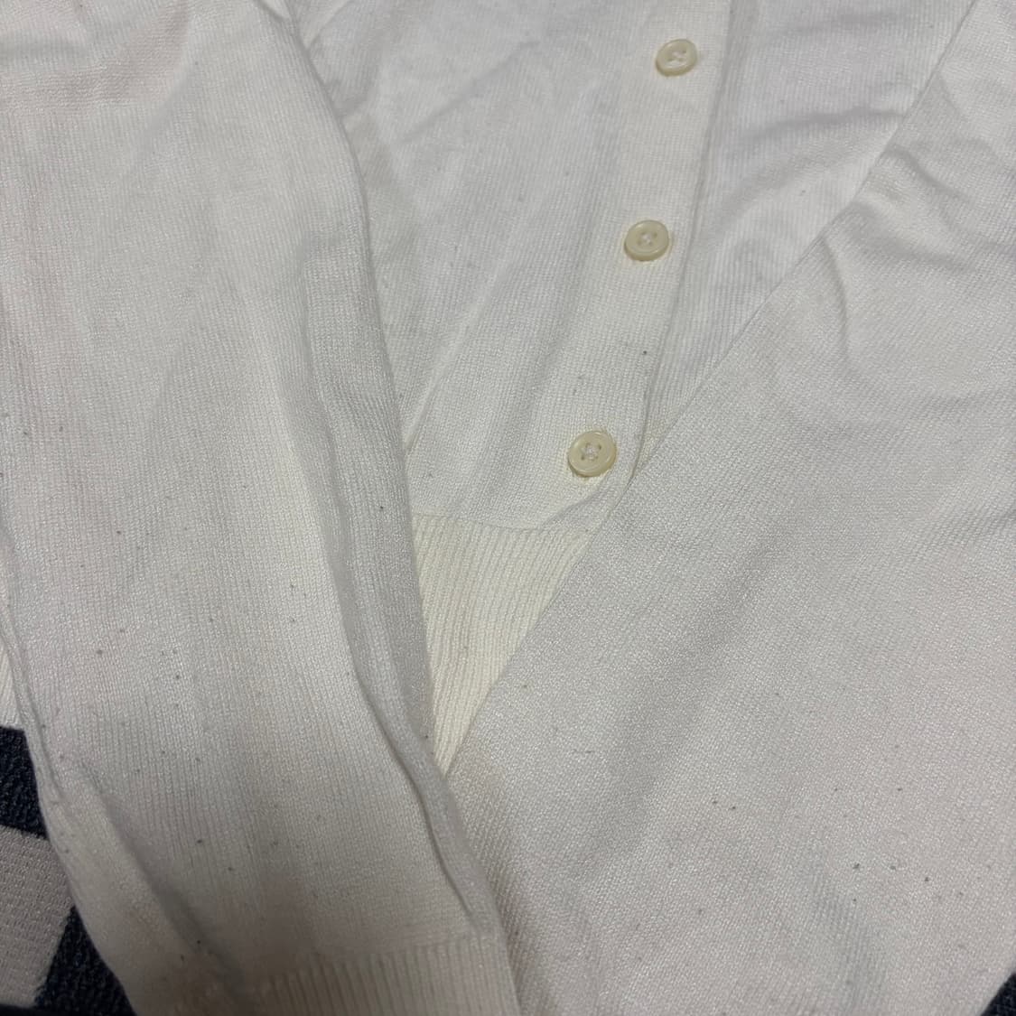 H&M 아이보리 가디건 M 상품이미지3