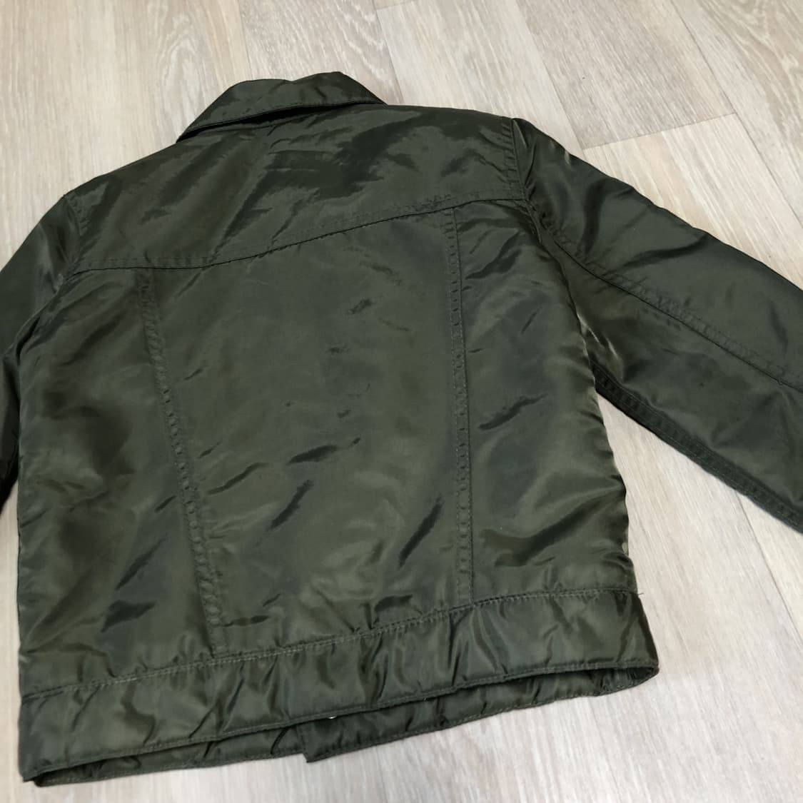 (키즈 6) 리바이스 Levi's 나일론 올리브 3세대 타입 트러커 자켓 상품이미지8