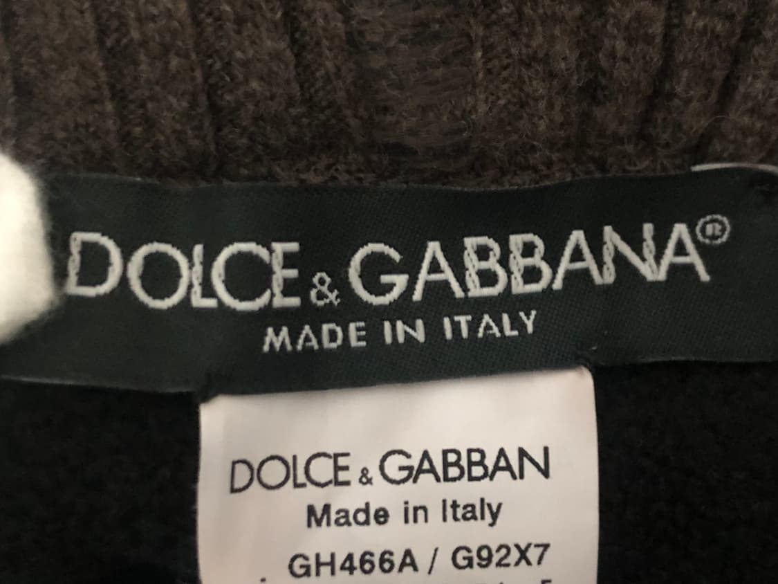 돌체앤가바나 케이블니트 바라클라바 비니 스키마스크 상품이미지7