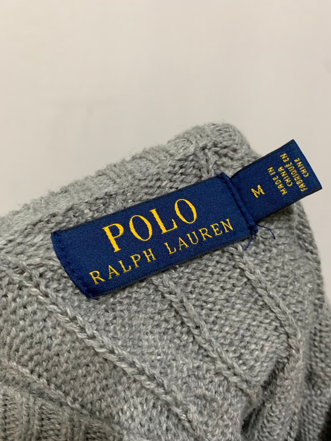 폴로 랄프로렌 꽈배기 니트 상품이미지3