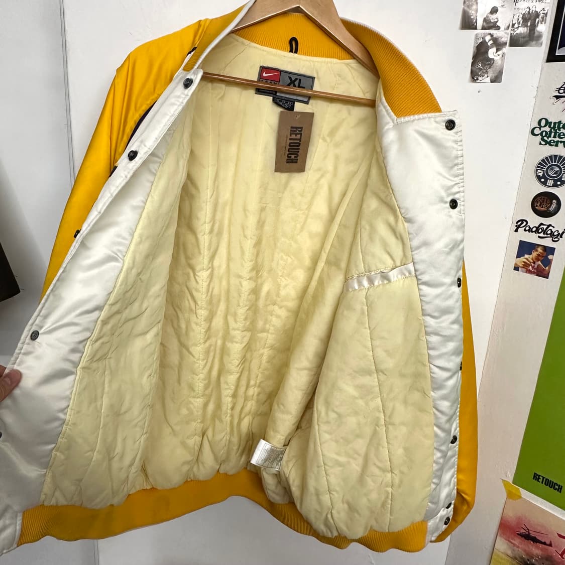 90‘s 나이키 LA레이커스 바시티 자켓 상품이미지10