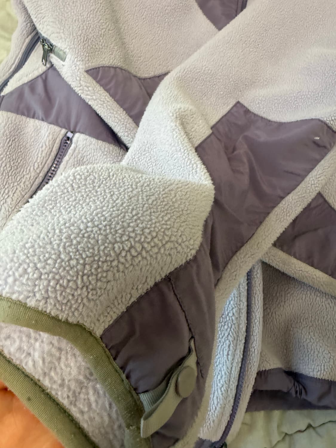 노스페이스 후리스 연보라 퍼플 XL 상품이미지4