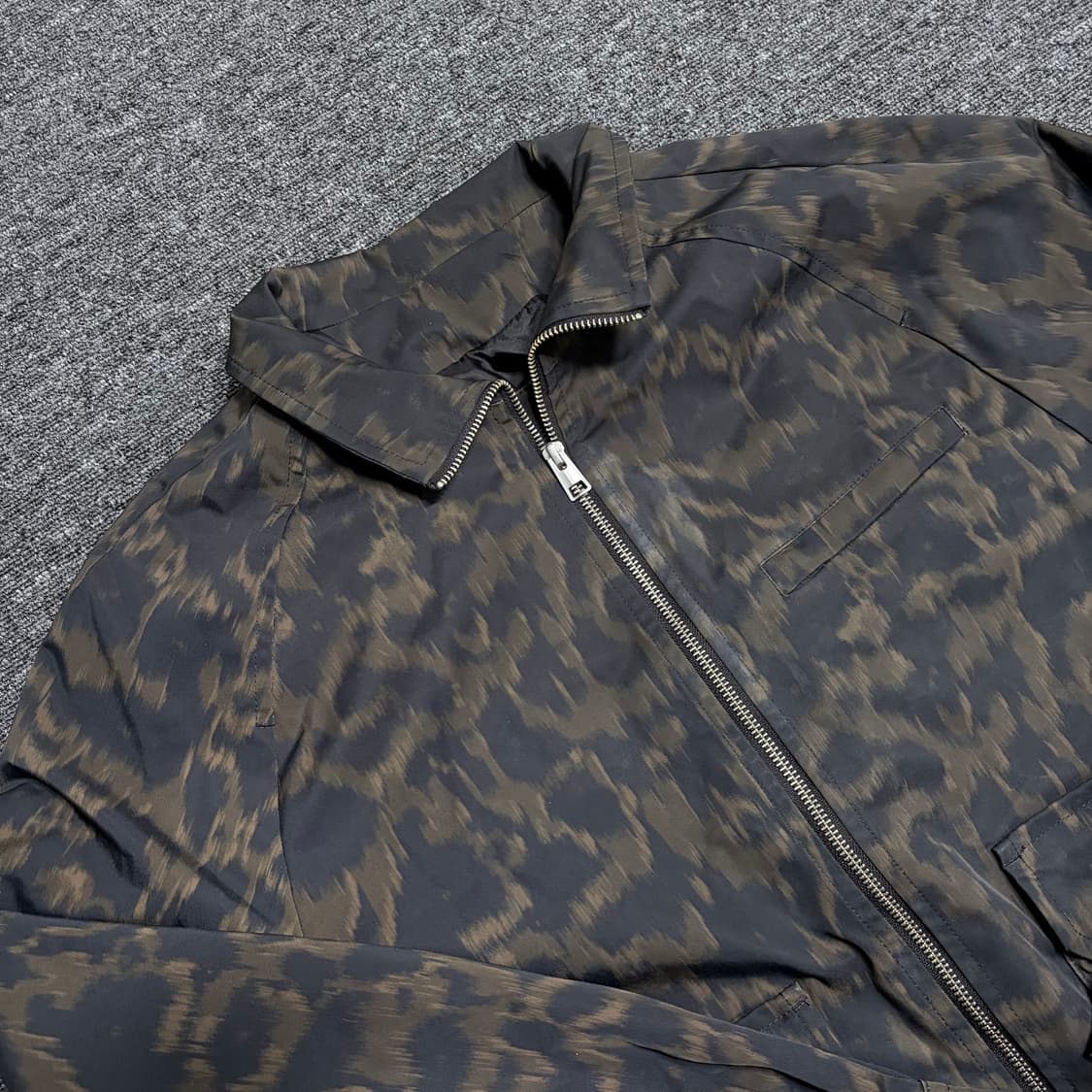 Cos 애니멀 프린트 해링턴 자켓 상품이미지3