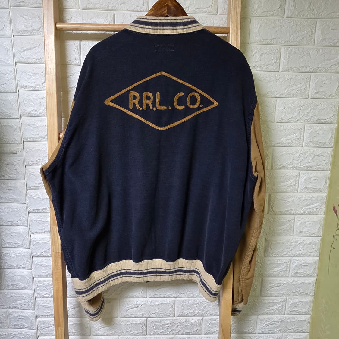 더블알엘, rrl 몰스킨 바시티 자켓 xxl사이즈 상품이미지2