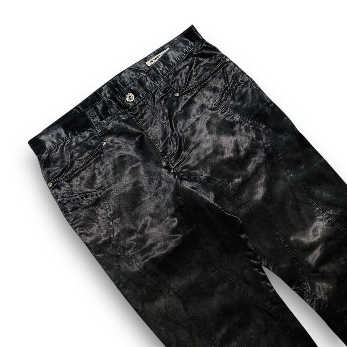 Semantic Design Snake Western Pants 상품이미지3