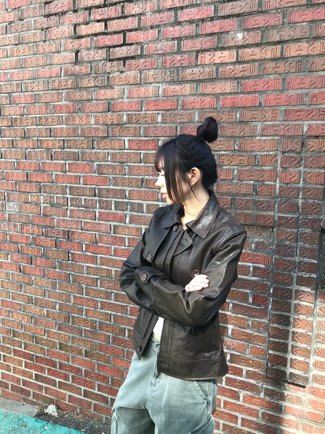 크리스크리스티 브라운 자켓 상품이미지1