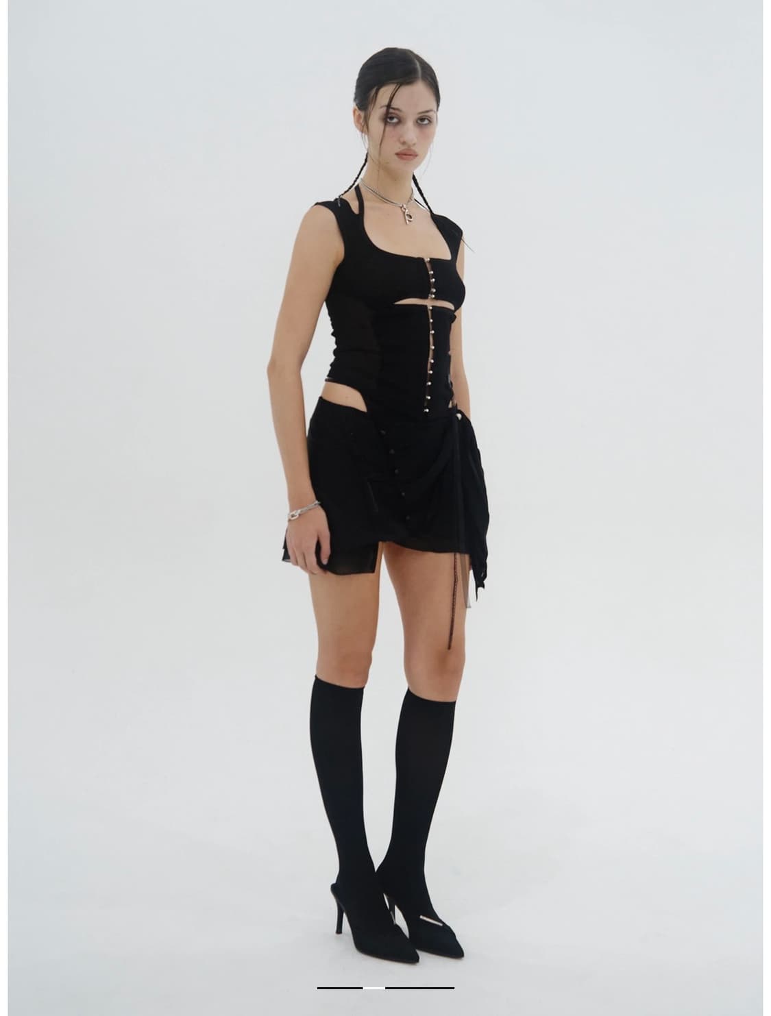 새상품 혜인서 slashed layer top 사이즈1 상품이미지2