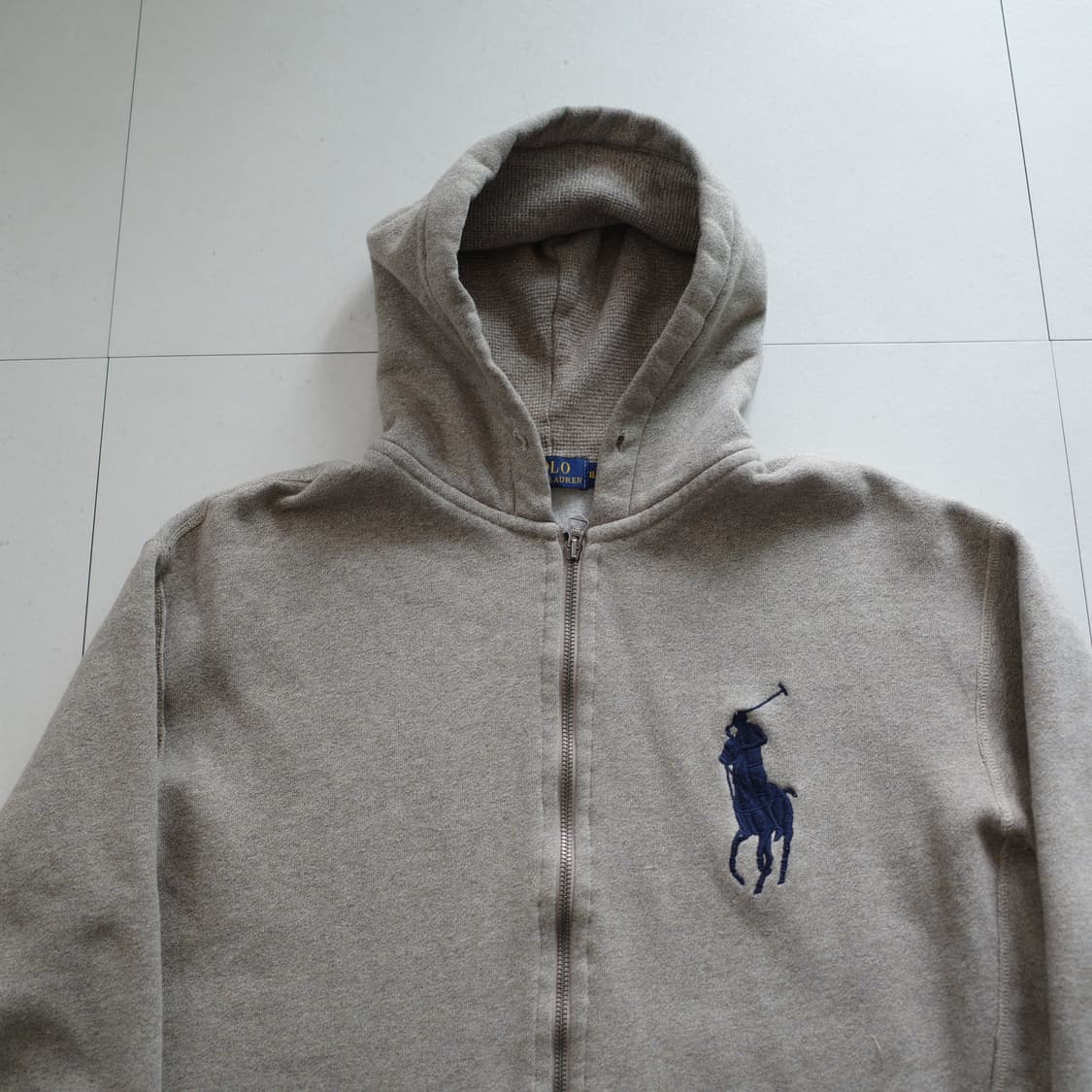 폴로 랄프로렌 빅포니 써멀 후드집업 XL 상품이미지2