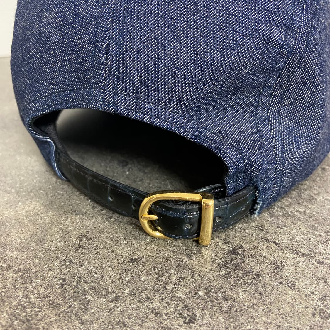 (OS) 슈프림 박스로고 캠프캡 모자 데님 상품이미지5