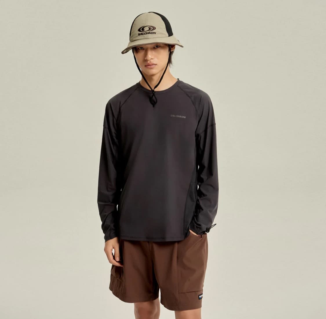 살로몬 UNI에어벤트 하이브리드 롱 슬리브 상품이미지1