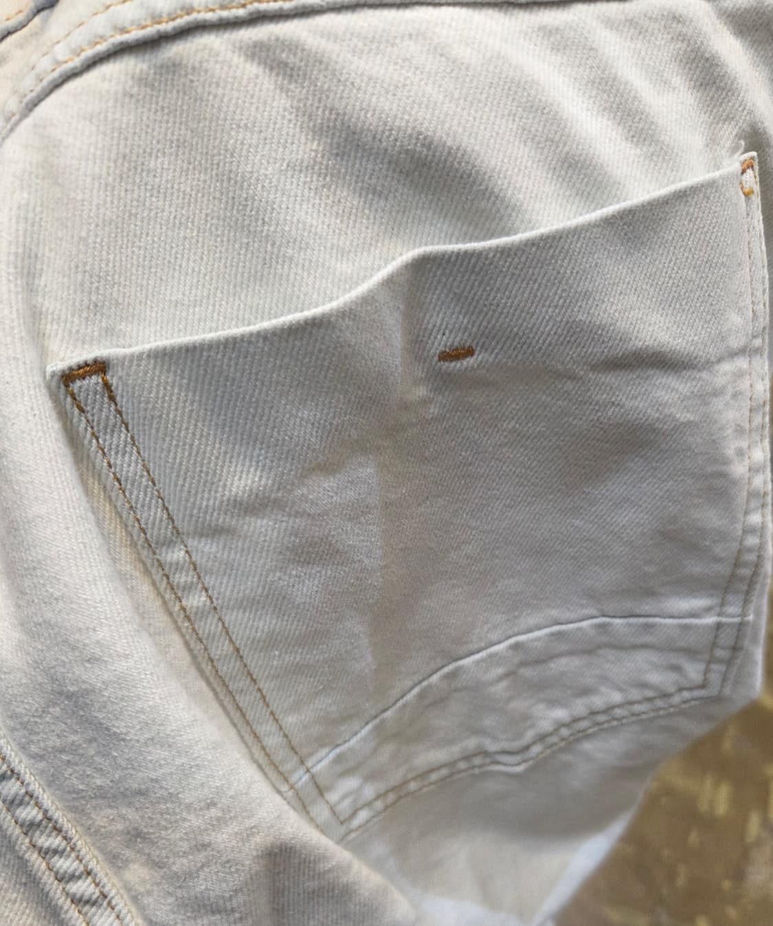 오일릴리 여성 화이트 데님 팬츠 상품이미지8