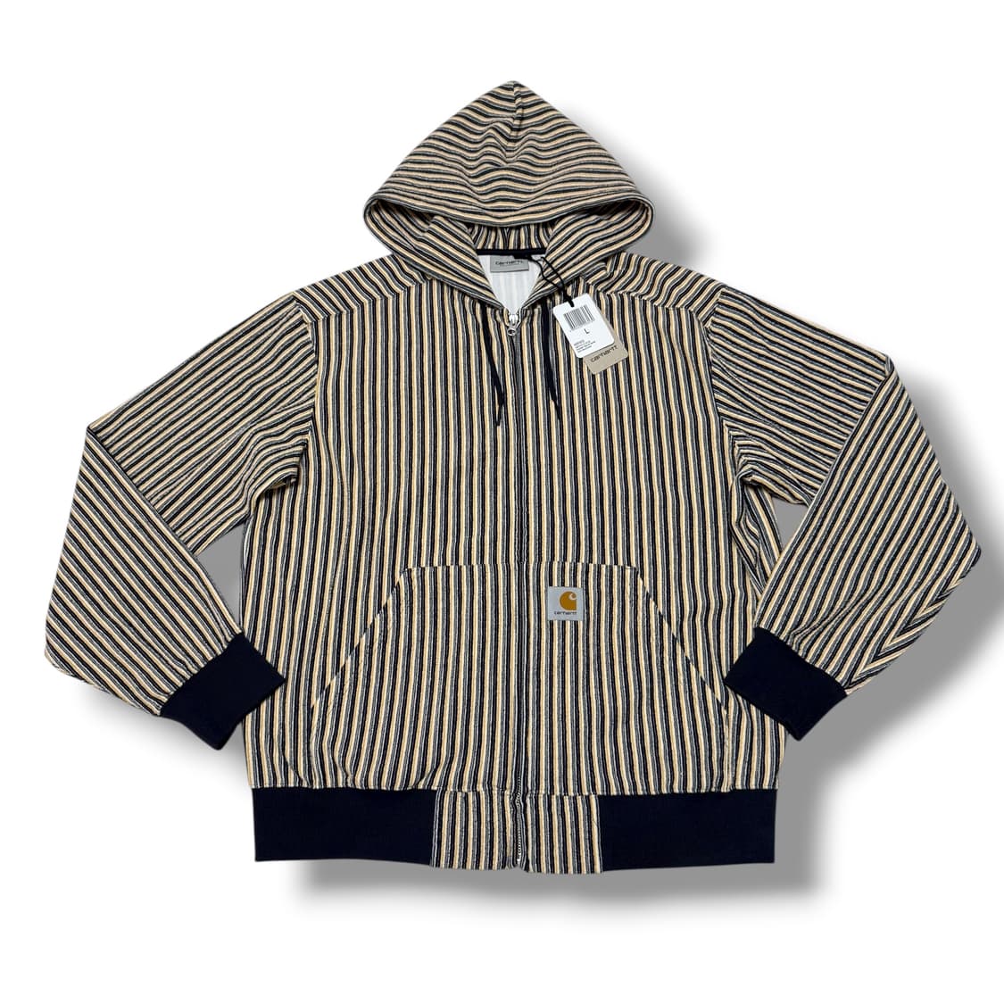 칼하트윕 텍스쳐 후드집업 자켓 상품이미지1