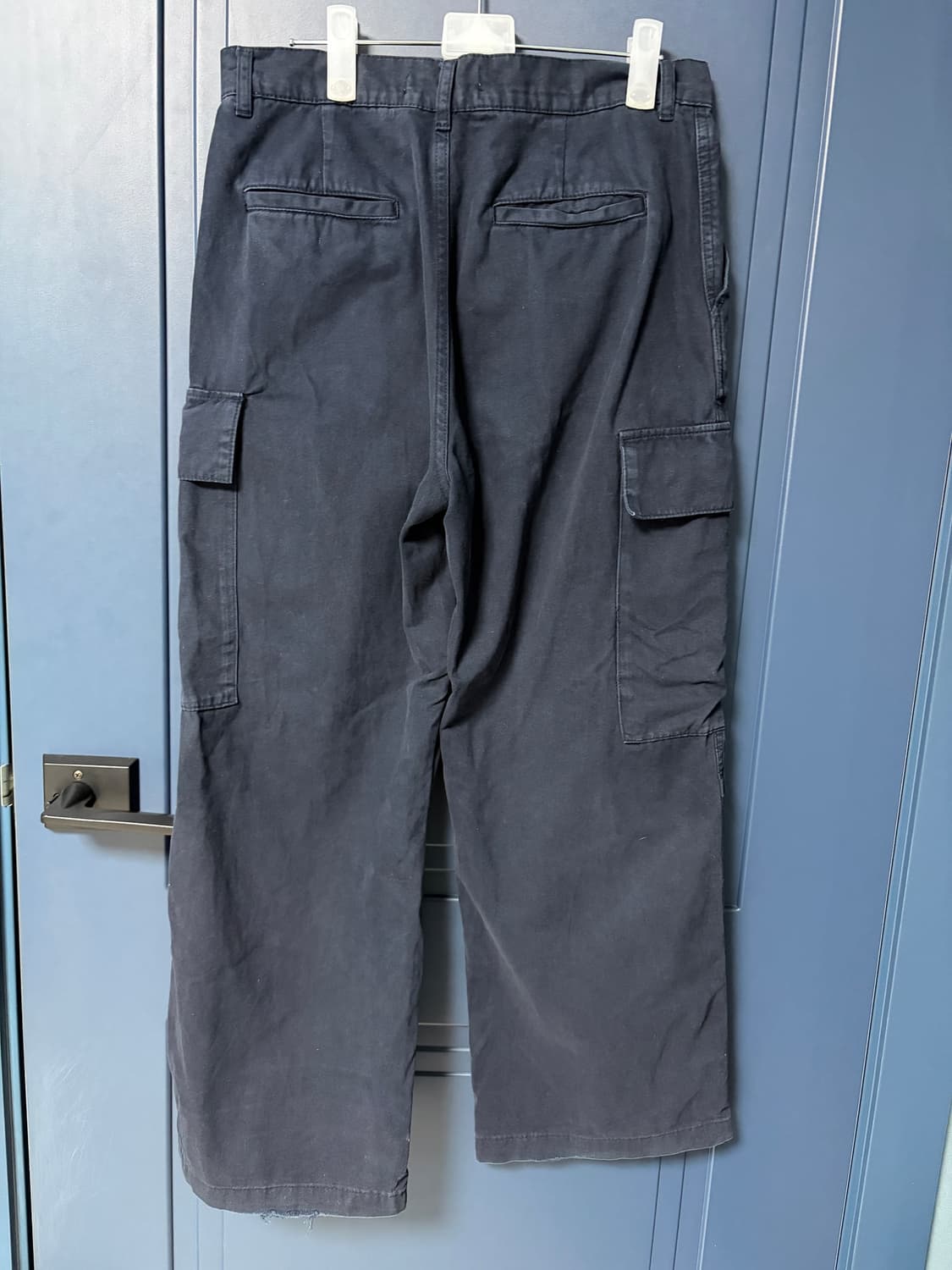 자라 zara 네이비 카고 팬츠 인사일런스우먼 상품이미지2