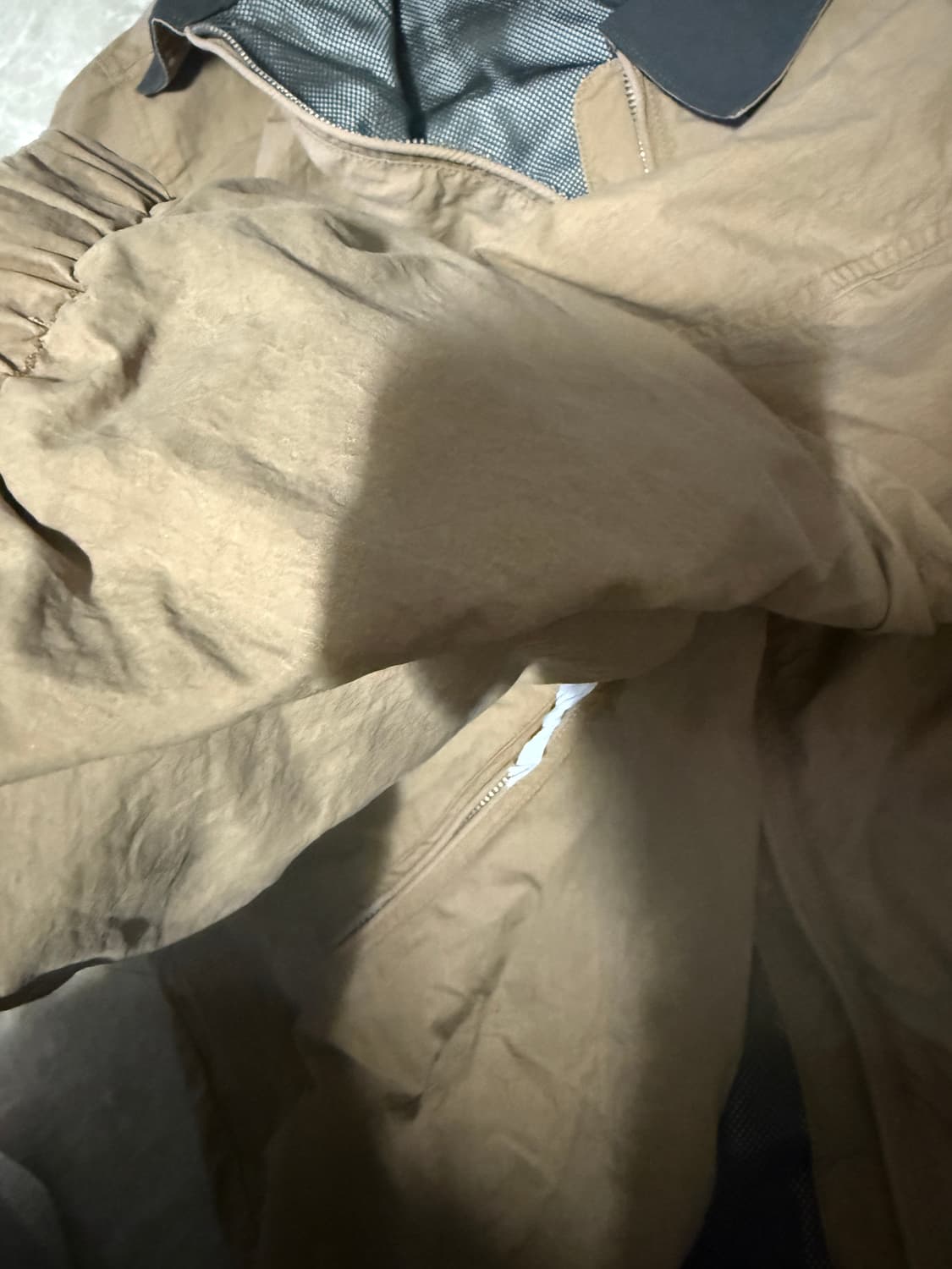 M사이즈 자라 콘트라스트 자켓 카멜 3918/355 상품이미지5