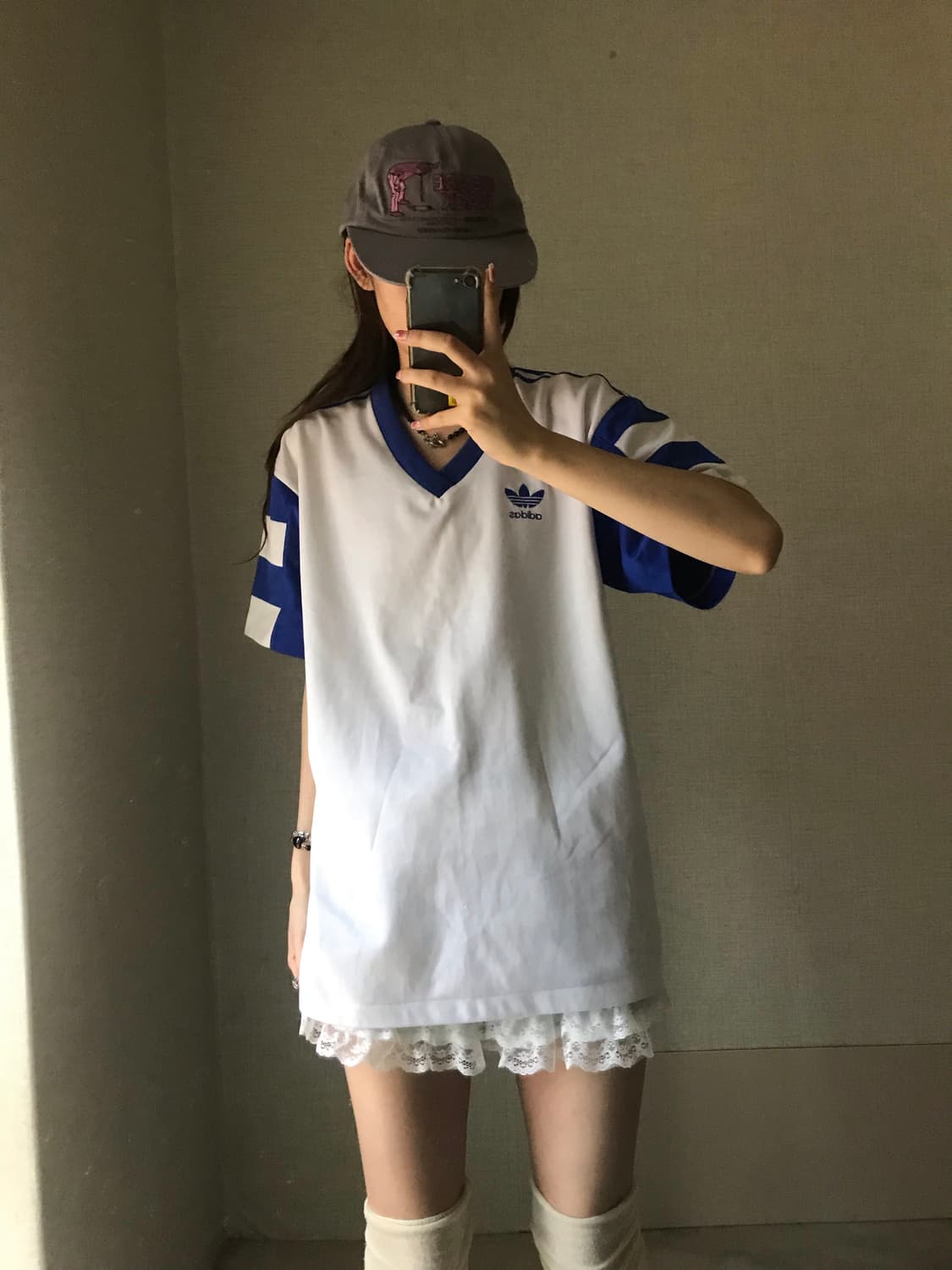 올드 아디다스 오버핏 반팔티셔츠 상품이미지1