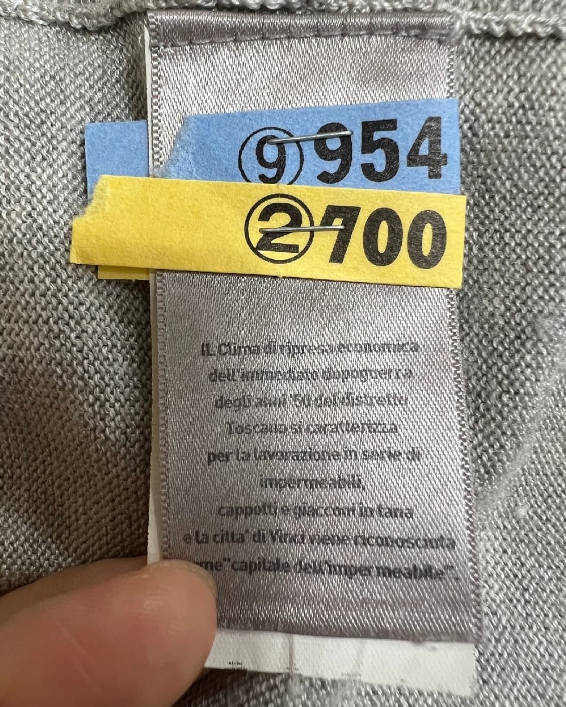 알레그리 남성 실크캐시미어 긴팔니트
 상품이미지6