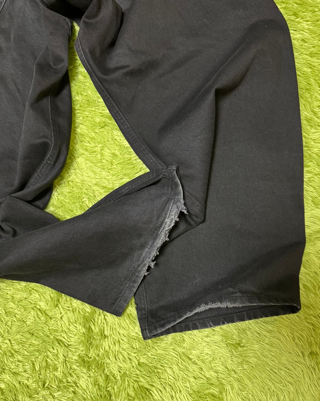 해칭룸 와이드 커브 진 매트블랙 상품이미지3