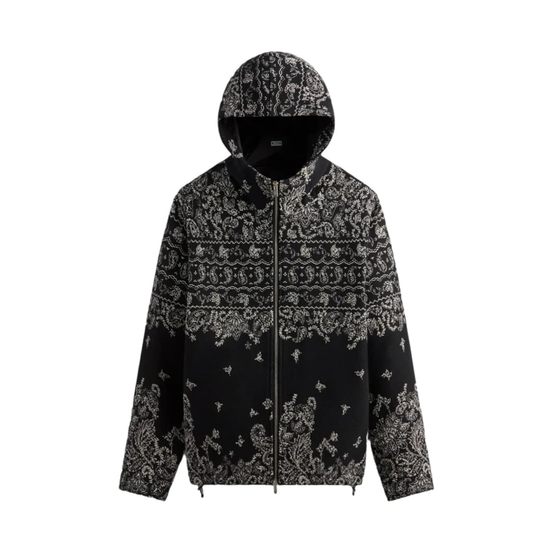 [XL] Kith 키스 101 브레이든 태피스트리 풀 집 후디 블랙 상품이미지3