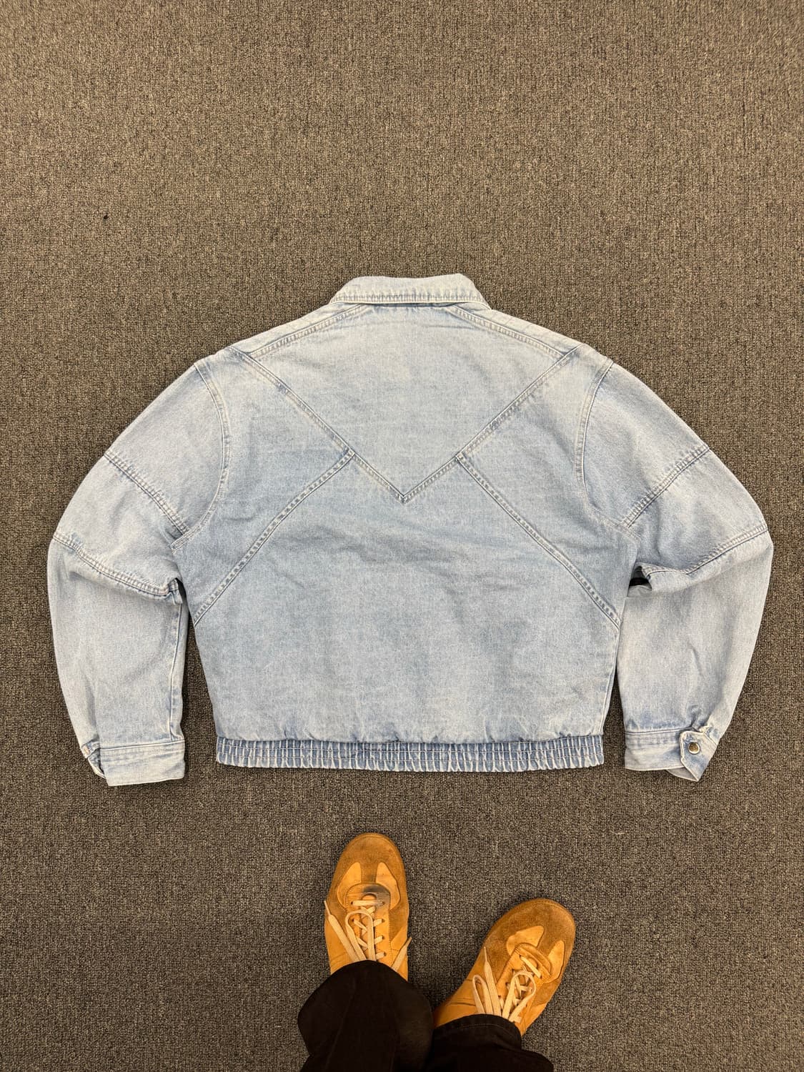 FLYING ACES 빈티지 연청 데님 봄버 자켓 상품이미지6