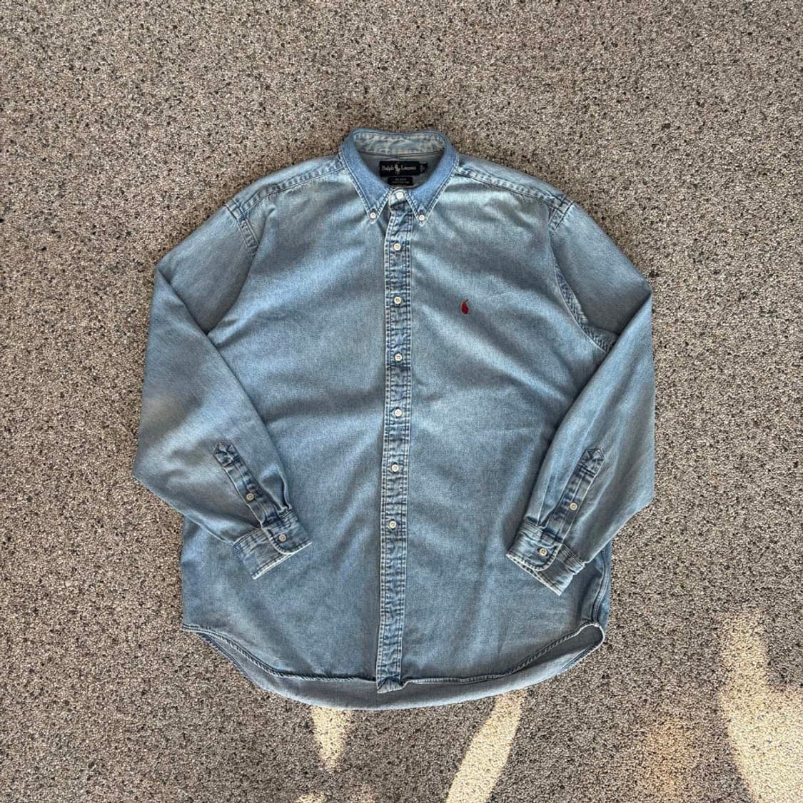 90s 폴로랄프로렌 데님셔츠 상품이미지2
