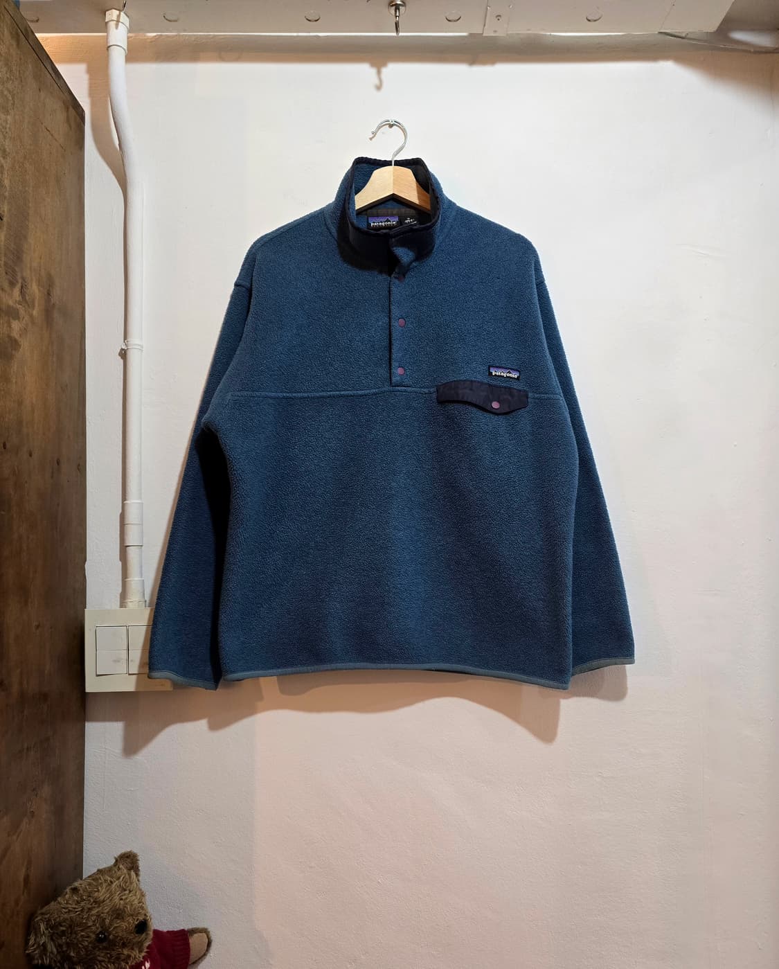 90s Patagonia Synchilla 블루그린 (파타고니아 신칠라) 상품이미지1