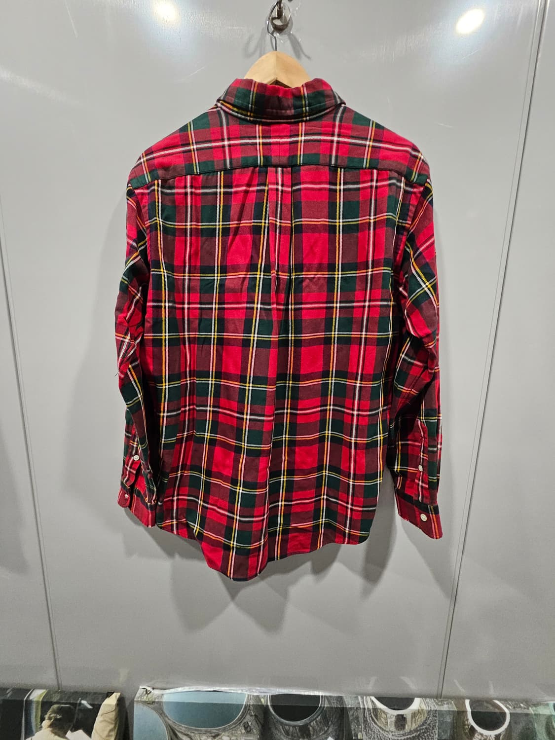 랄프로렌 체크 카라셔츠 L 상품이미지4