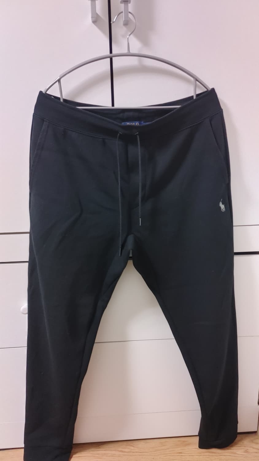 폴로 랄프로렌 블랙 조거팬츠 M 상품이미지2