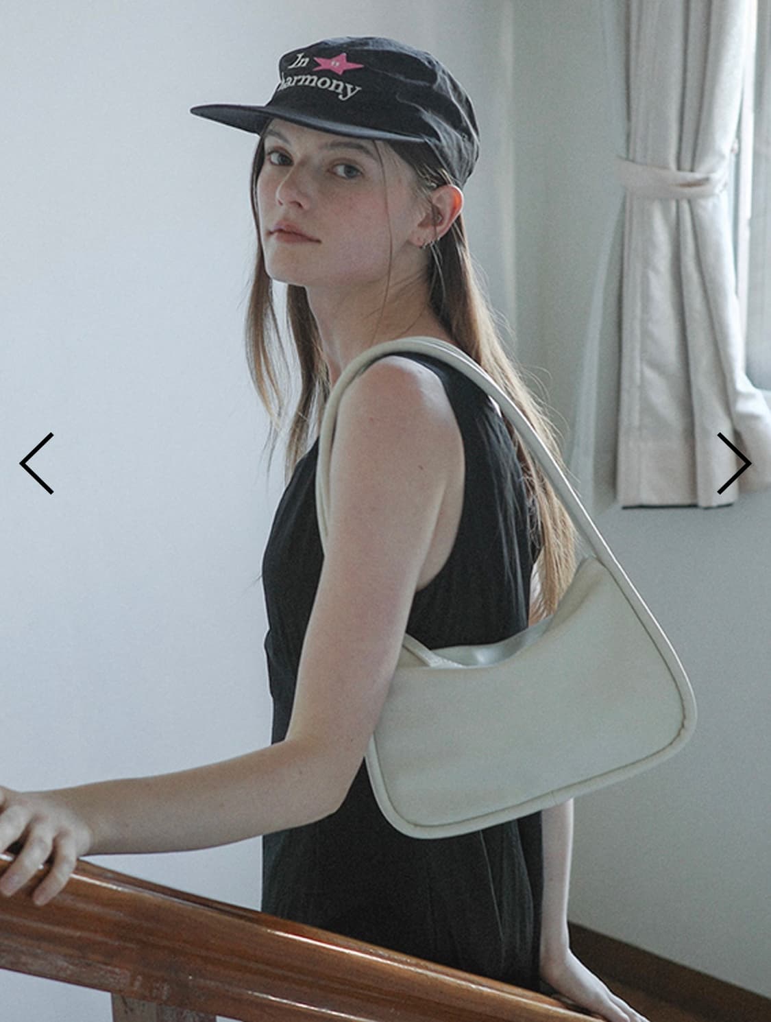 여밈 미니 릿지백 상품이미지3