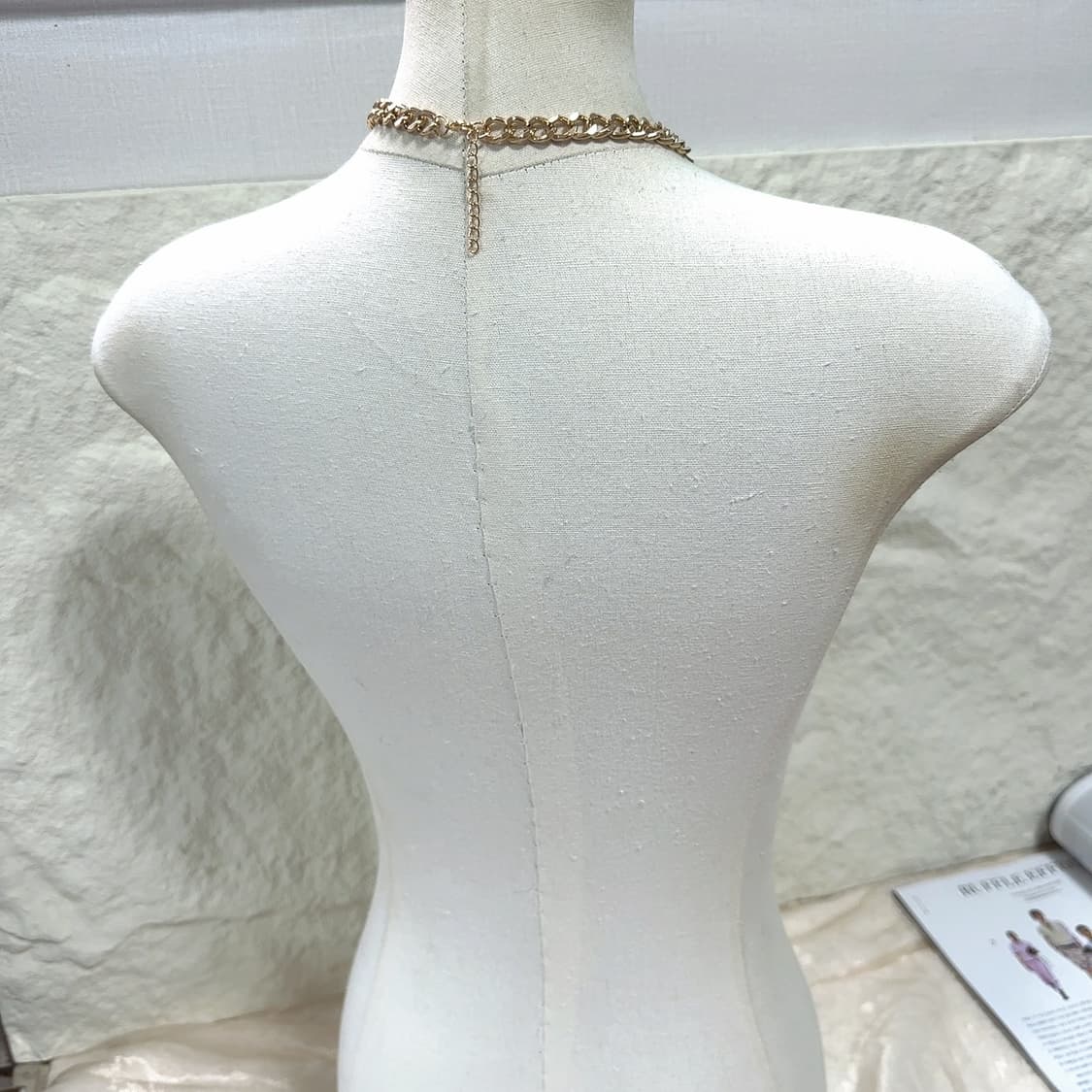 빈티지 메탈링 쿠바체인 목걸이 상품이미지3