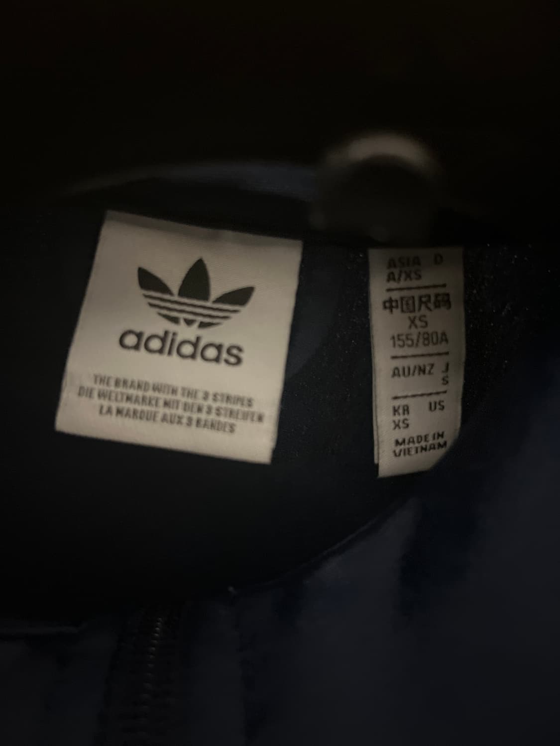 교환 판매 아디다스 클래식 남색 파이어버드 져지 트랙탑 상품이미지2