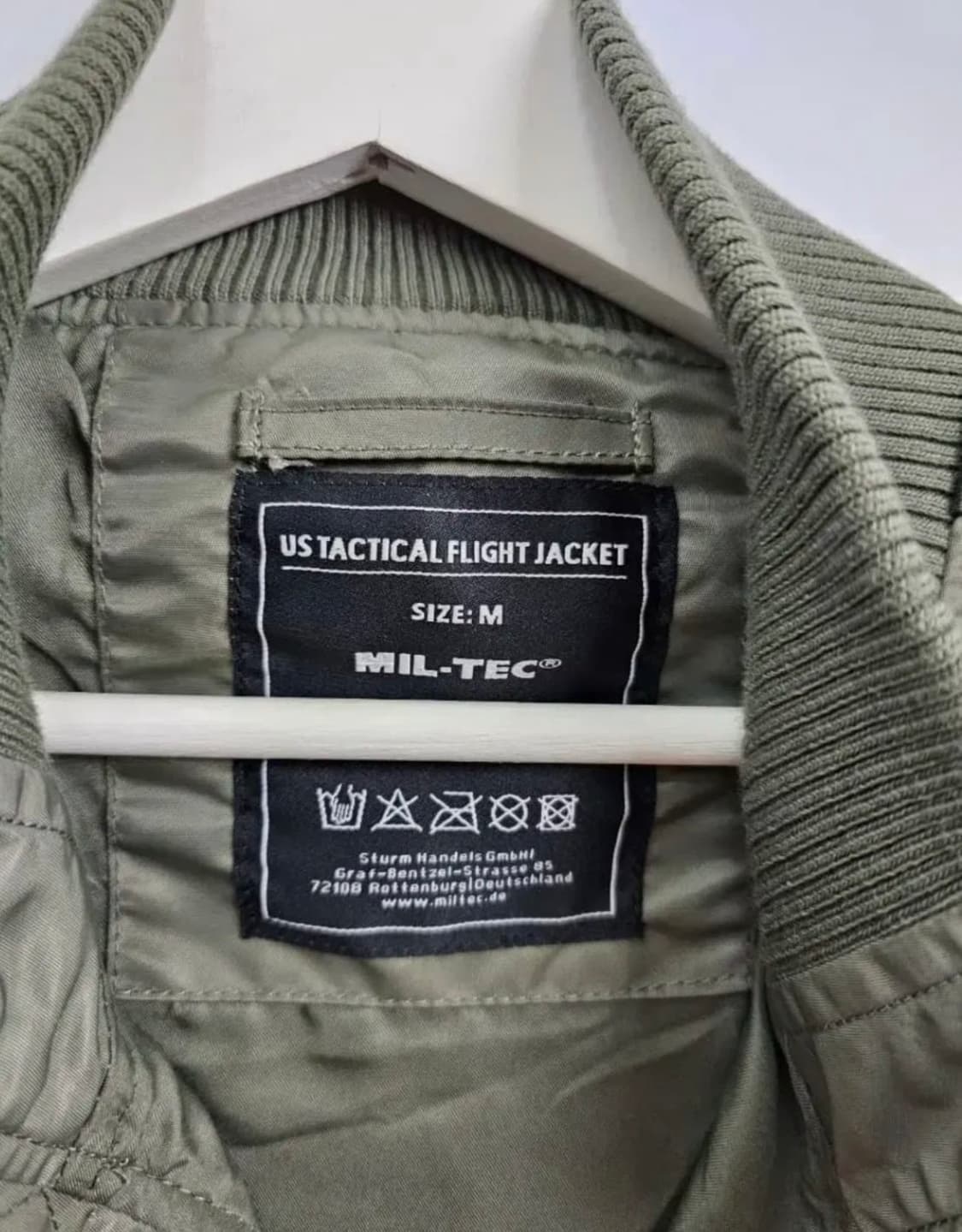 US 밀텍 텍티걸 파일럿 자켓 상품이미지3