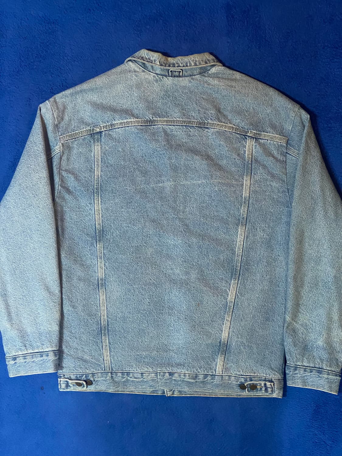 90's Carhartt 빈티지 칼하트 블랭킷 라이너 데님 트러커 재킷 상품이미지3