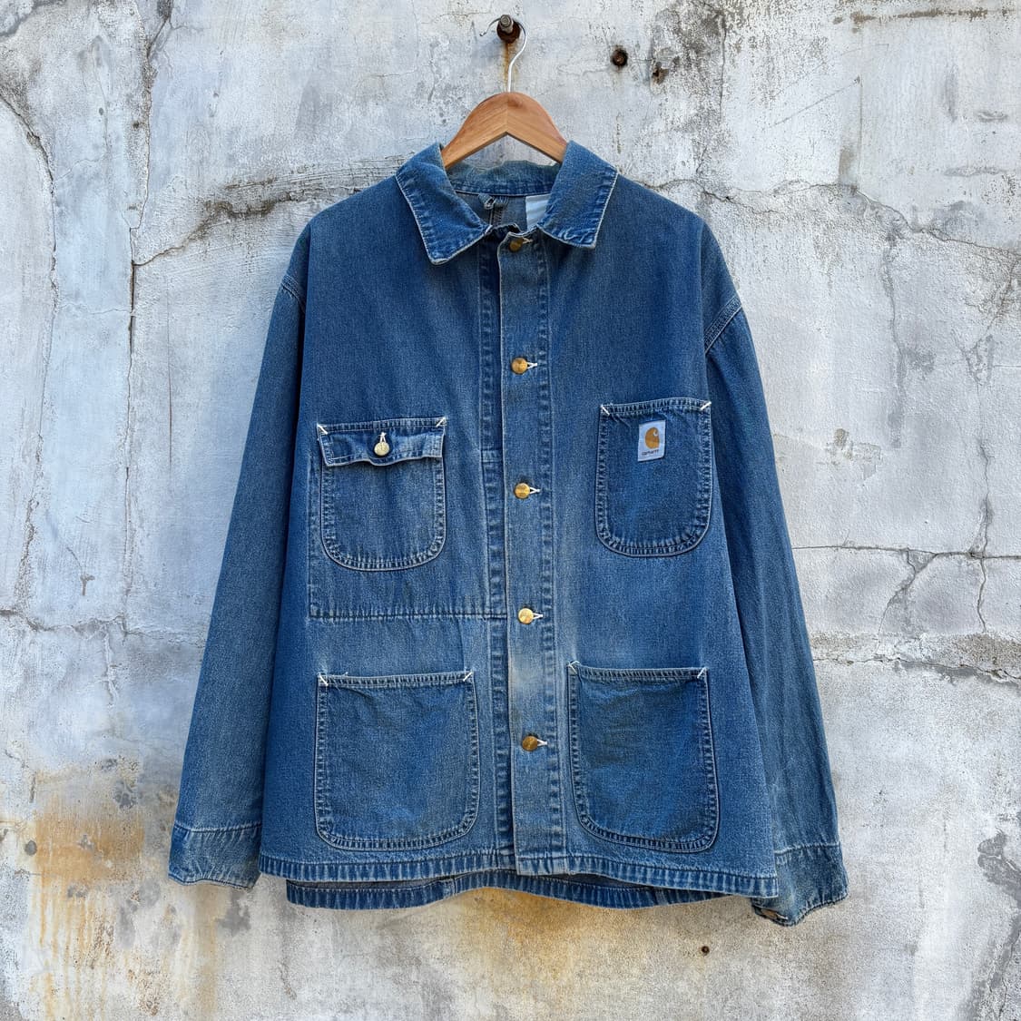 Carhartt 칼하트 데님 초어자켓 워크자켓 상품이미지1