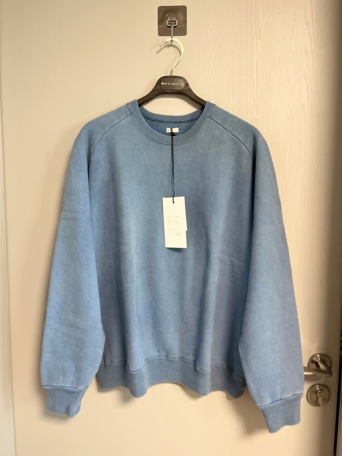 [1] 급처: 아프레쎄 빈티지 스웻셔츠 터콰이즈 상품이미지1