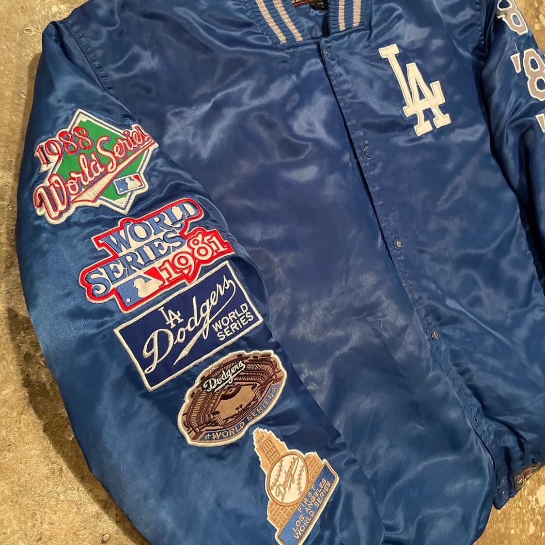 제프해밀턴 다져스 바시티 자켓(115) 상품이미지2