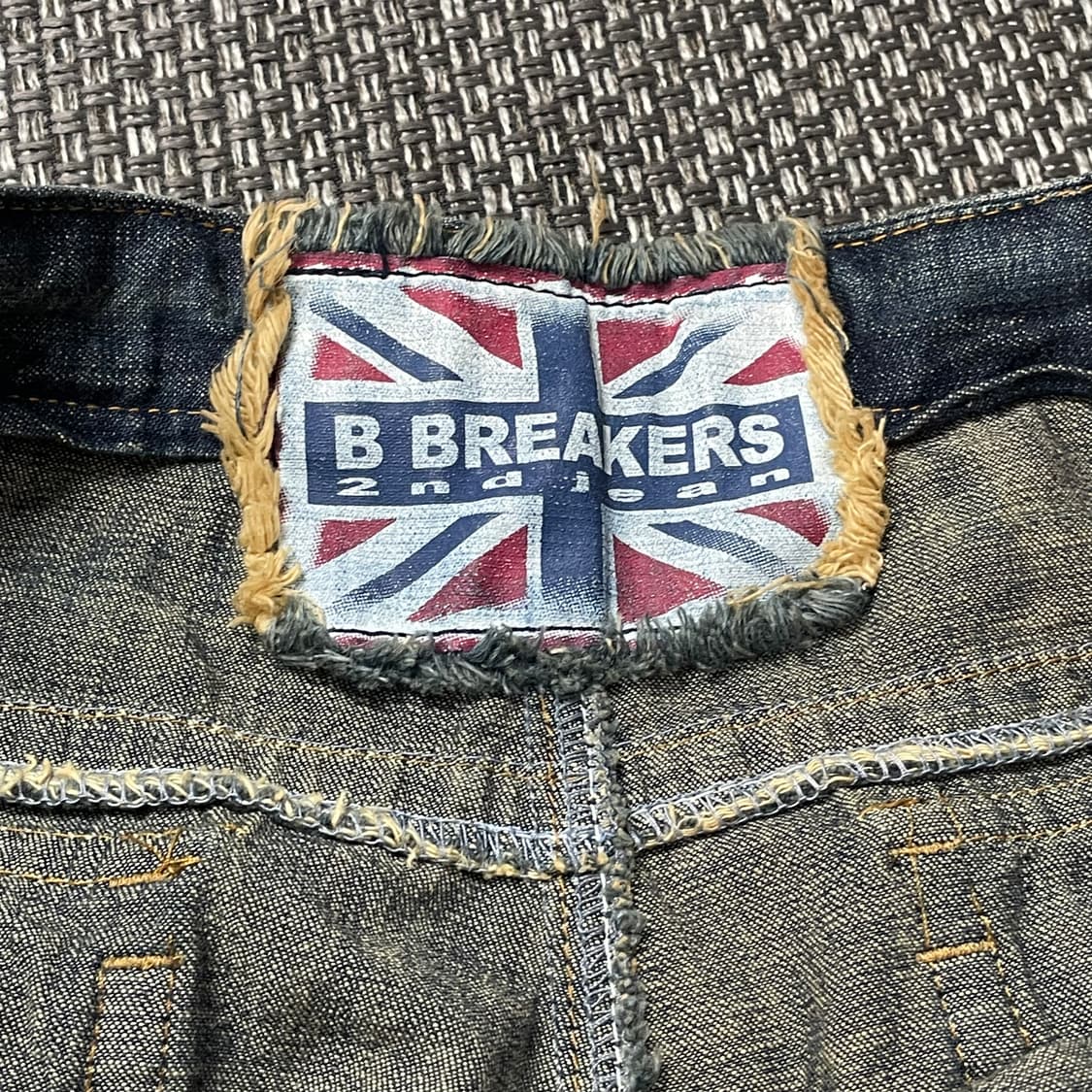 (36) 비브레이커스 빈티지 워싱 투포켓 데님 하프팬츠 상품이미지4