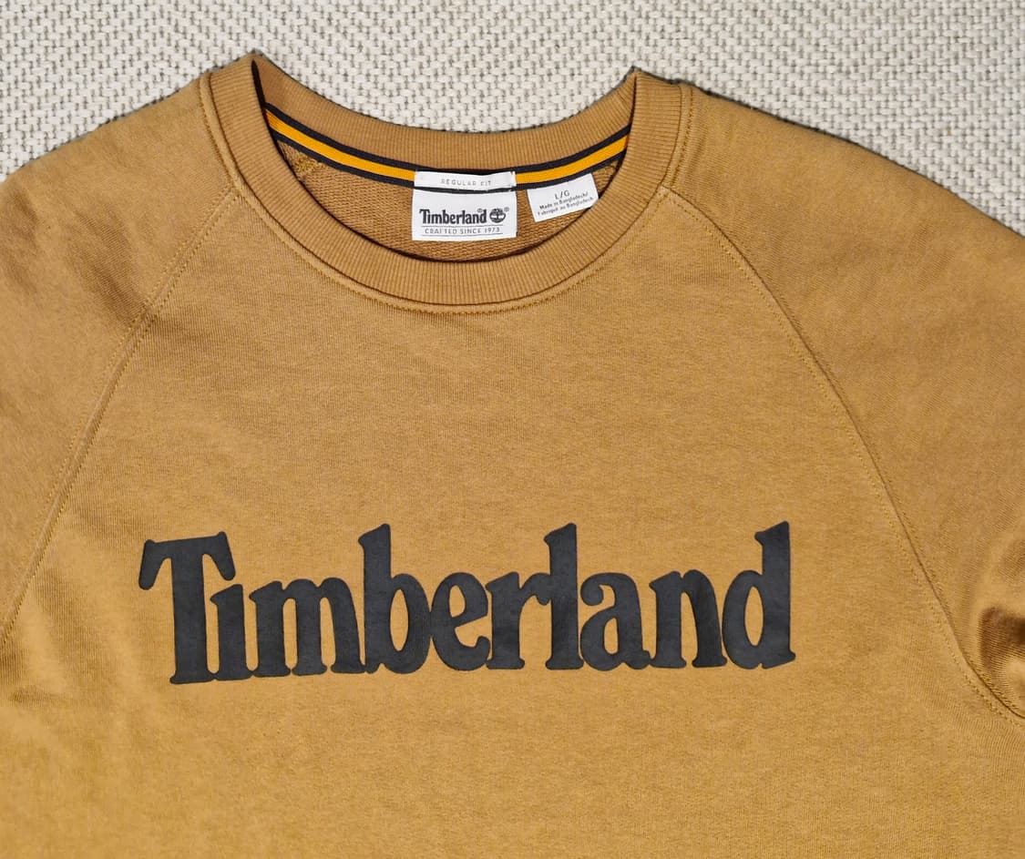 팀버랜드 로고 크루 스웻셔츠 L  상품이미지4