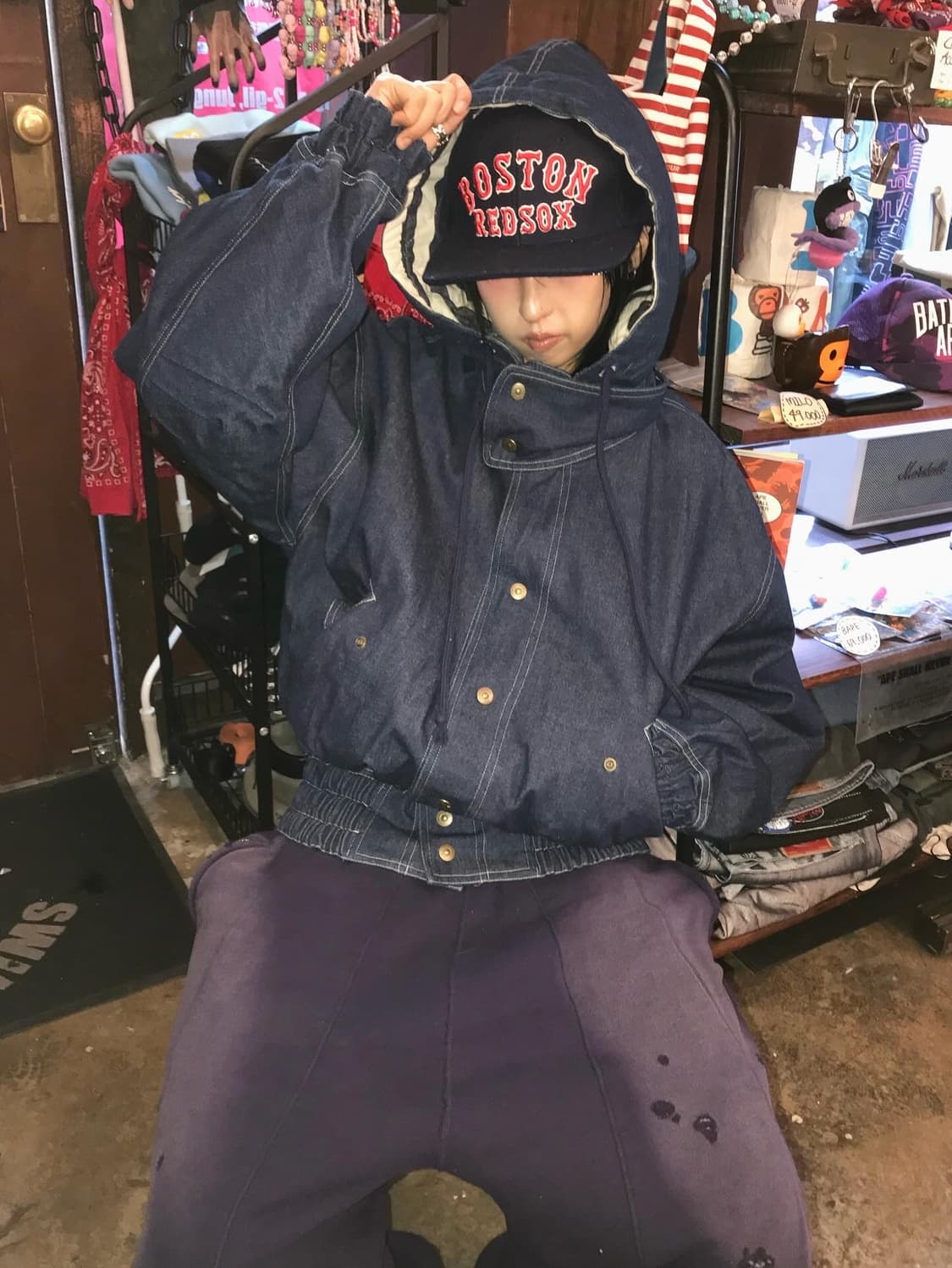 < Issey Miyake Sport Line Hai Hooded JK  상품이미지2