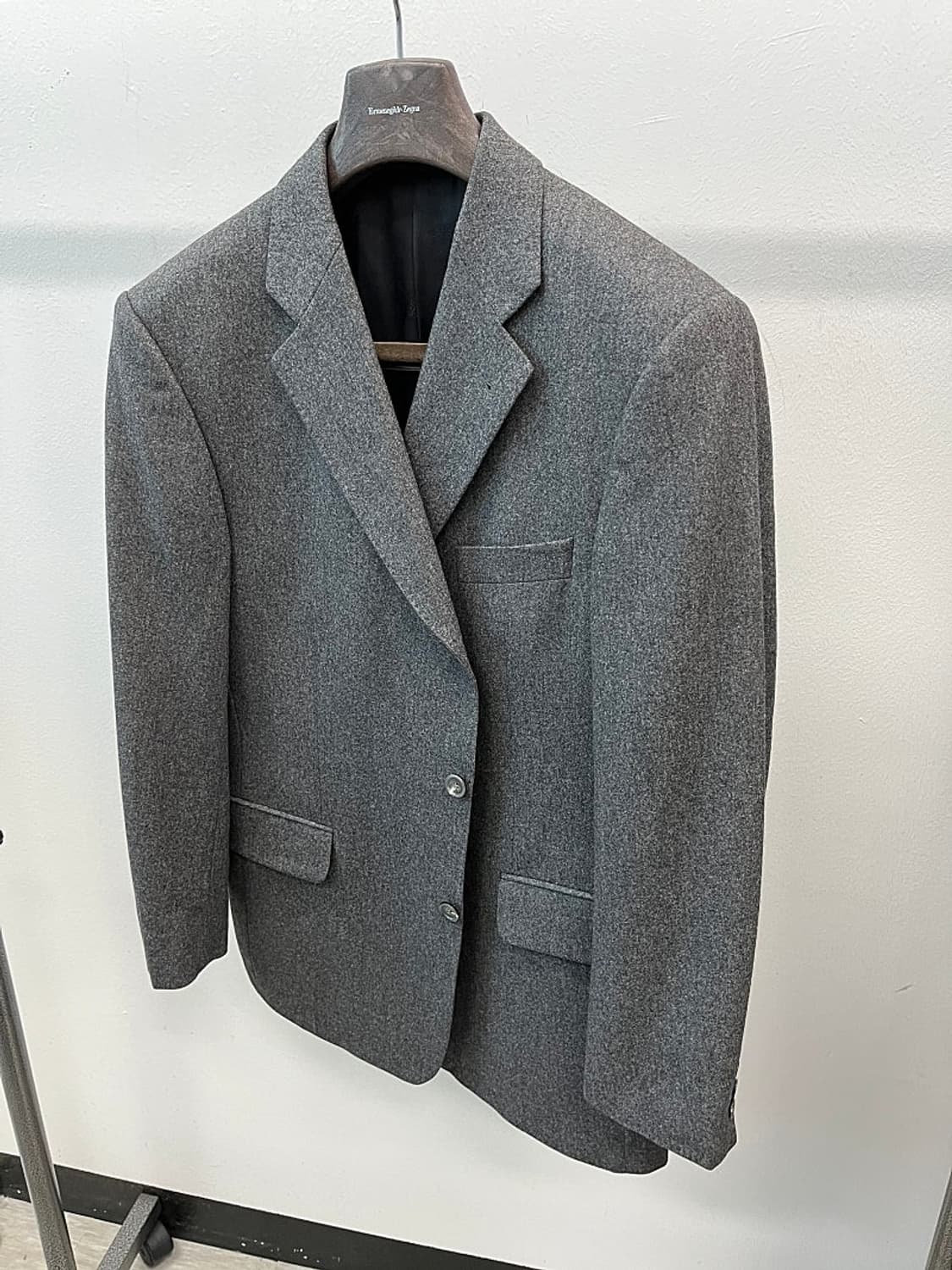 110) 버버리 그레이 울자켓  상품이미지1