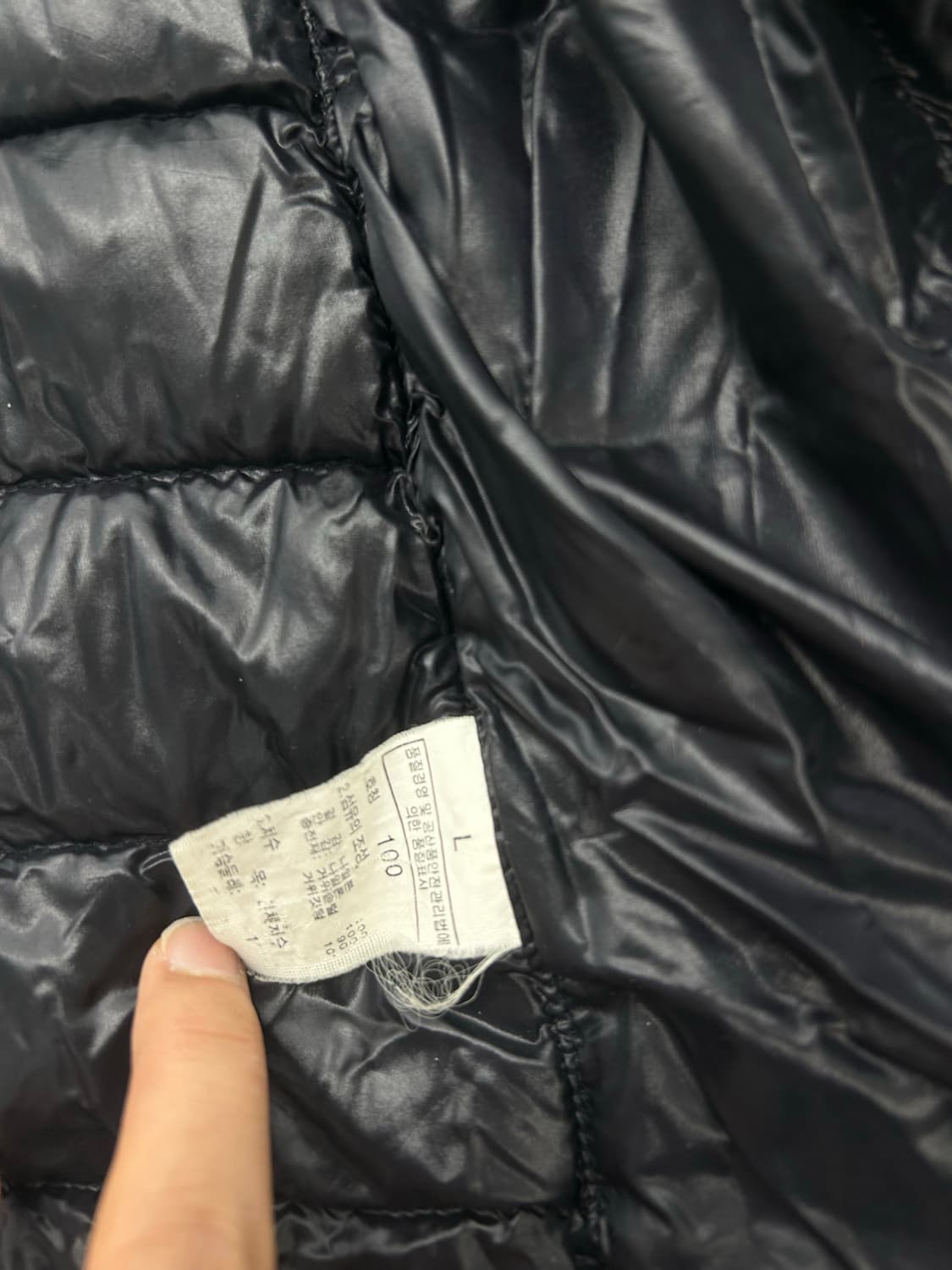 노스페이스써밋경량패딩100 상품이미지6