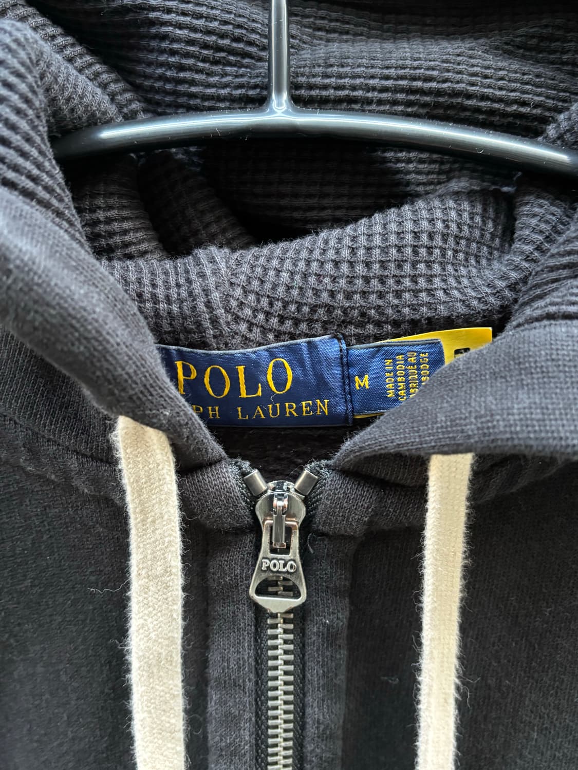 폴로랄프로렌 와플 후드 집업 상품이미지5